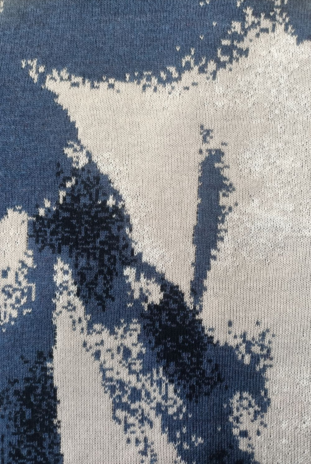 Silvermaple Collection - Rozz Jacquard Knit | Denim - Knitwear - Silvermaple Boutique