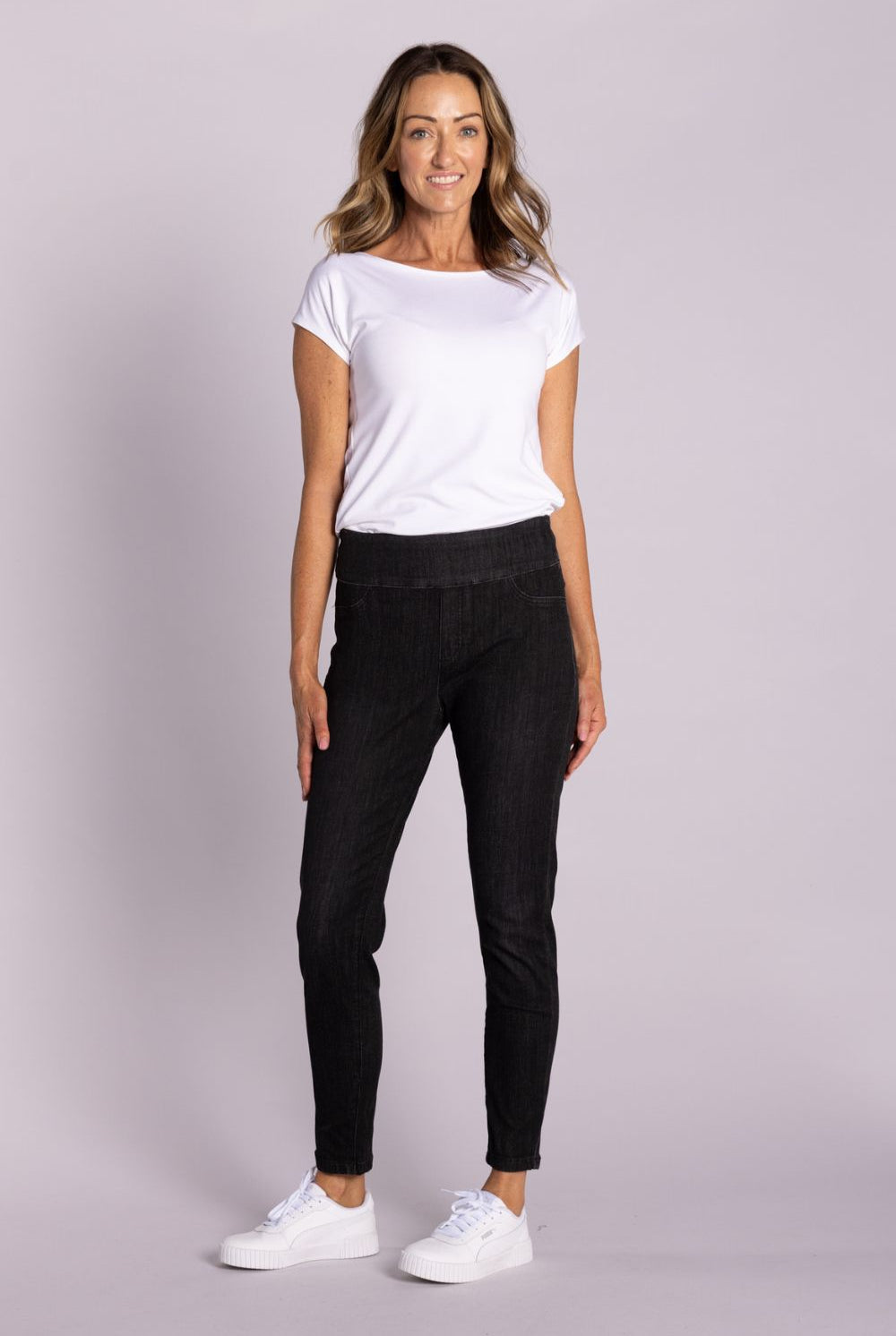 Silvermaple Collection - Sienna Jean | Washed Black - Jeans - Silvermaple Boutique