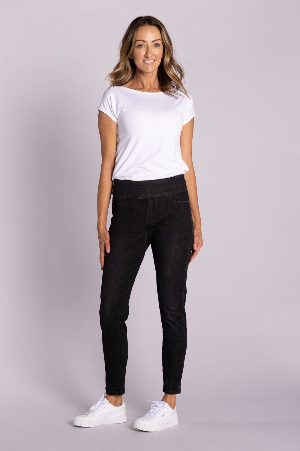 Silvermaple Collection - Sienna Jean | Washed Black - Jeans - Silvermaple Boutique