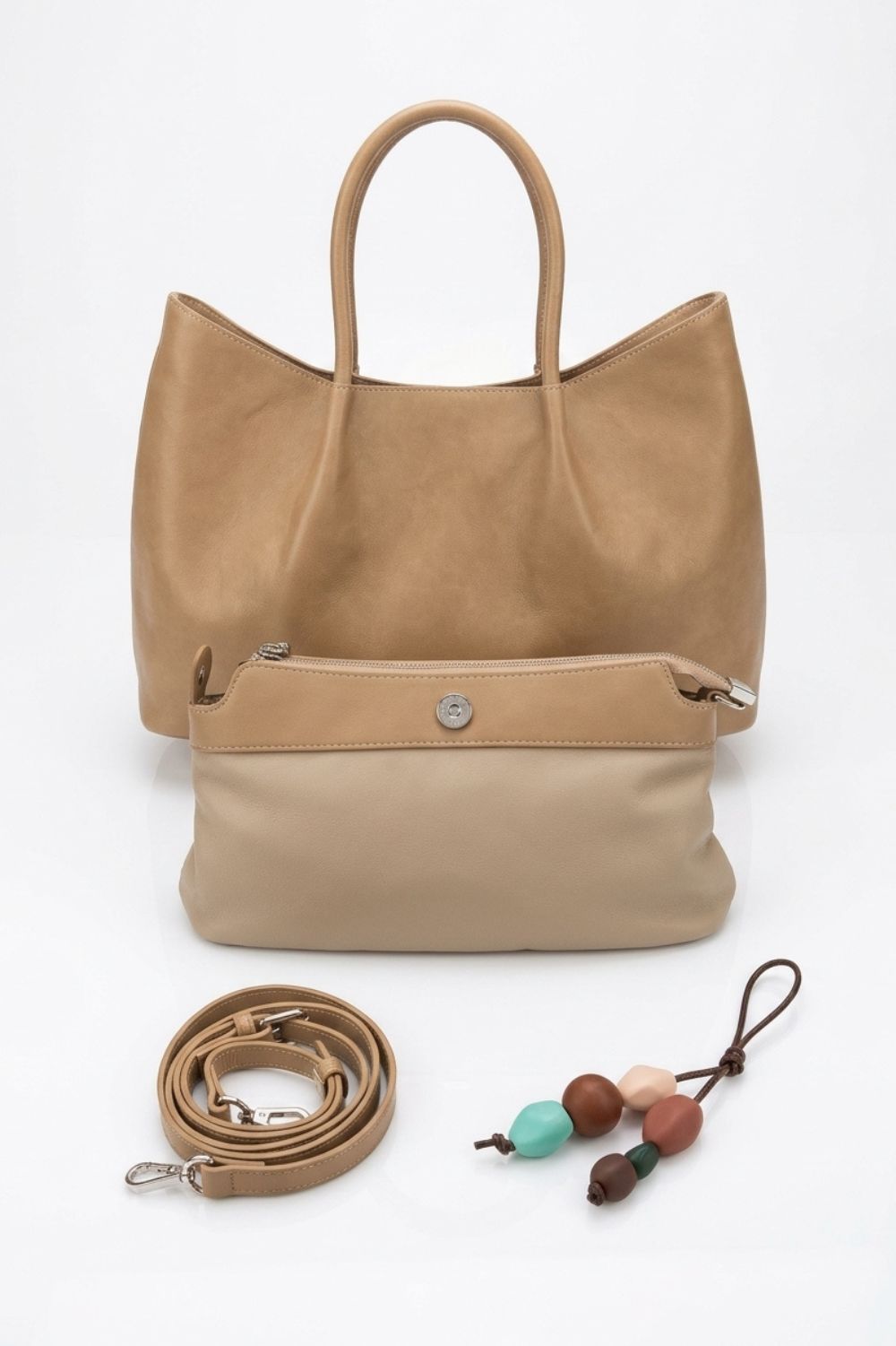 Silvermaple Collection - Slouchy Leather Tote - Handbag - Silvermaple Boutique