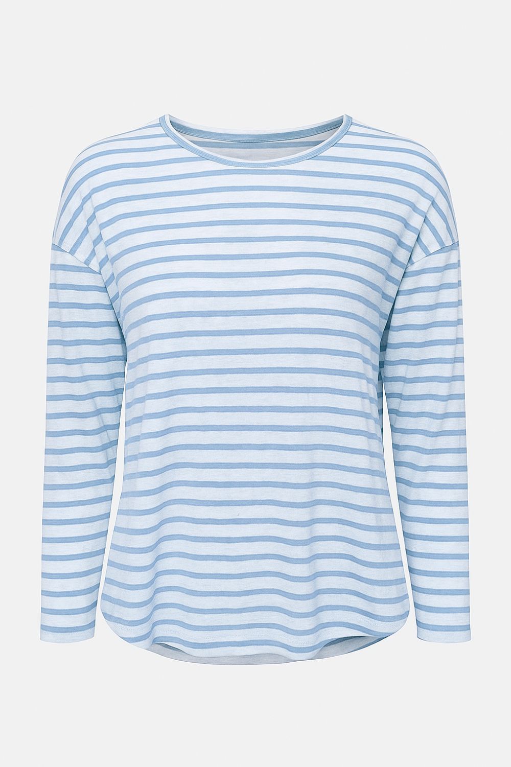Silvermaple Collection - Stella Stripe Top | Cornflower/White - Top - Silvermaple Boutique