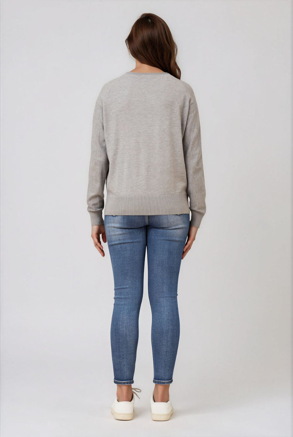 Silvermaple Collection - Stripe Sleeve Sweater - Knitwear - Silvermaple Boutique