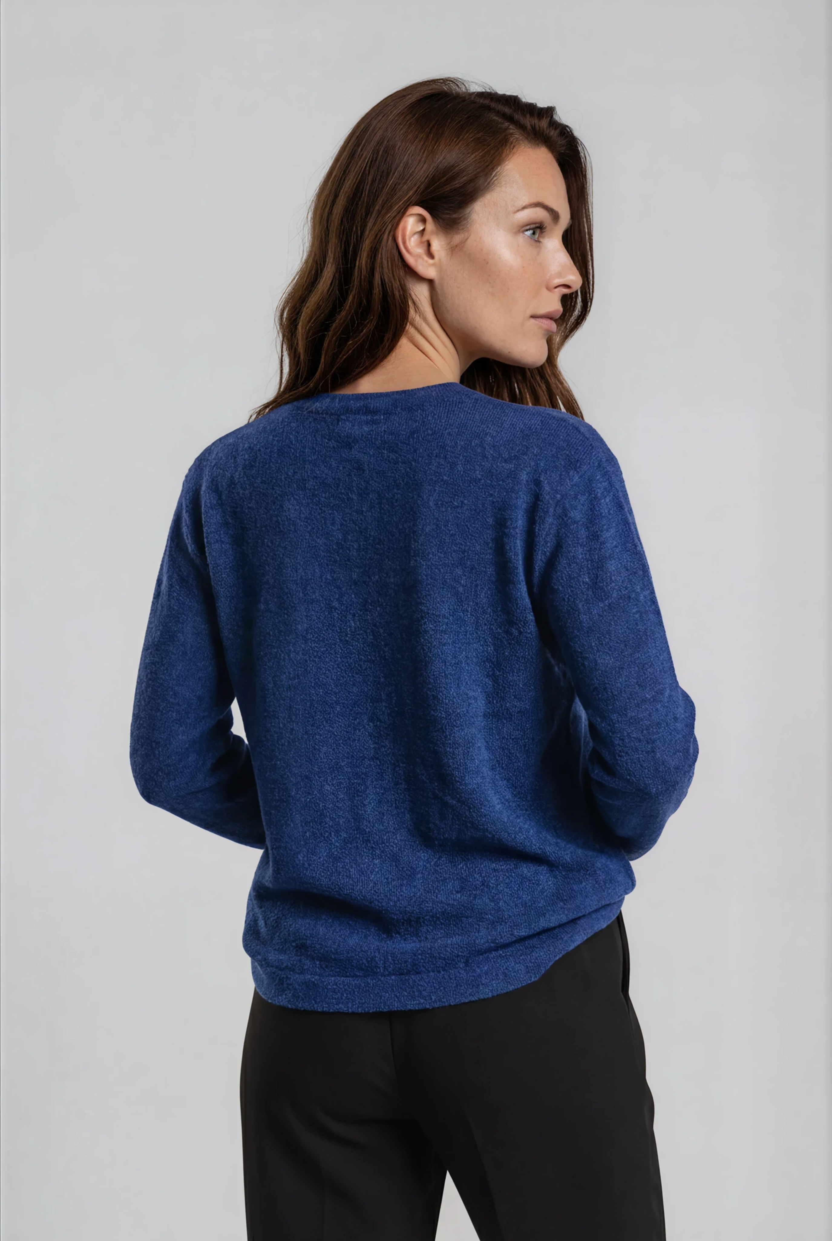 Silvermaple Collection - Tasmin Wool Cardigan | Denim - Cardigan - Silvermaple Boutique