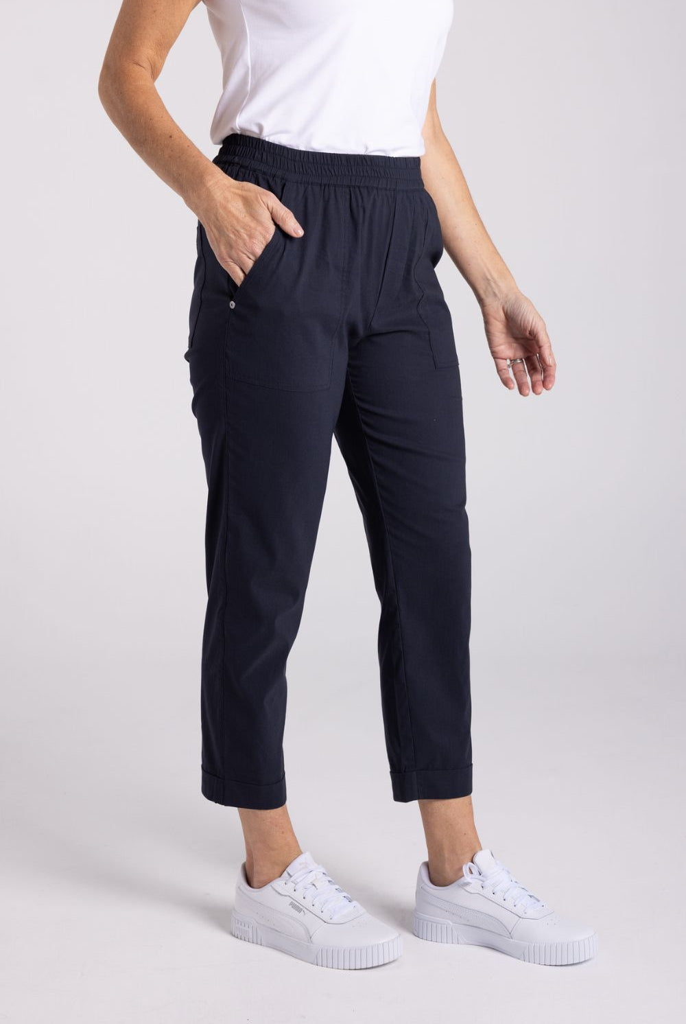 Silvermaple Collection - The Ultimate 7/8 Cuff Pant - Pants - Silvermaple Boutique