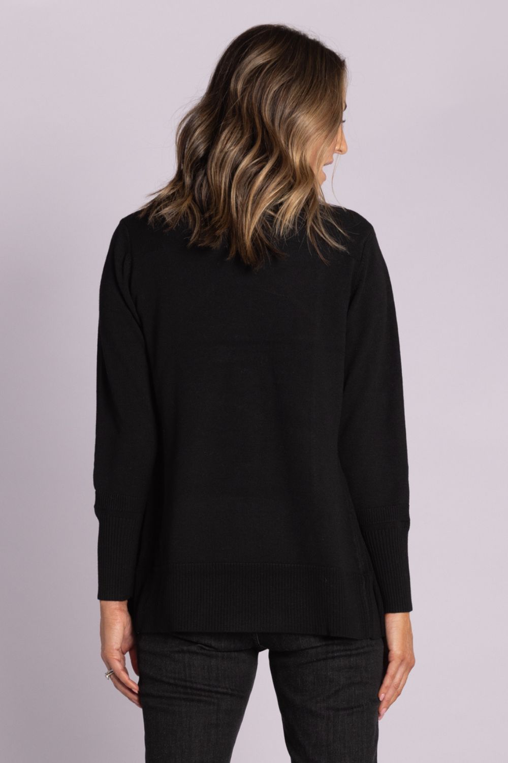 Silvermaple Collection - Violet Cross Over Jacket | Black - Jacket - Silvermaple Boutique