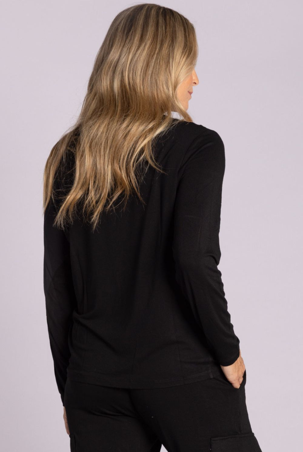 Silvermaple Collection - Zoe Long Sleeve Top | Black - Top - Silvermaple Boutique
