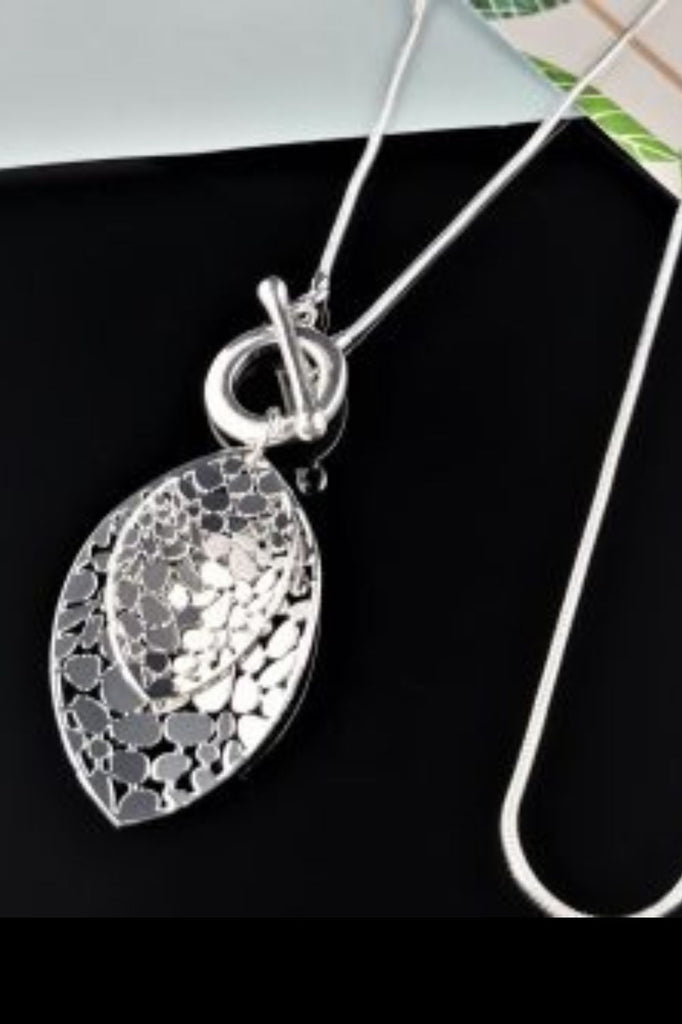 Ella Necklace | Silver - Silvermaple Boutique