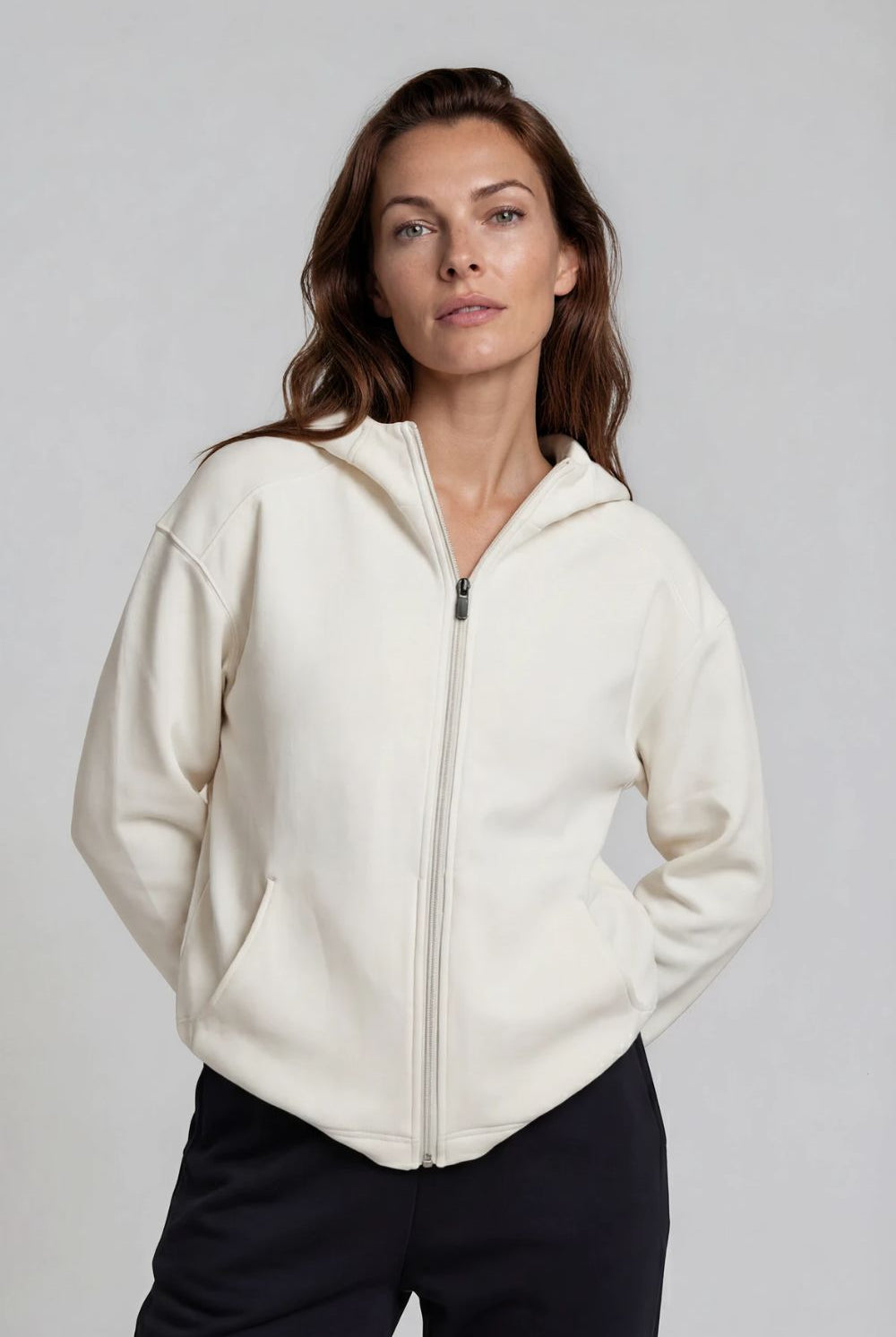Silvermaple Collection - Oasis Zip Jacket | Putty - Jacket - Silvermaple Boutique