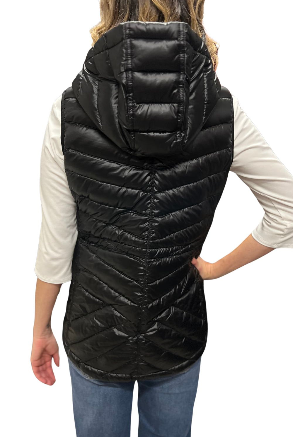 Silvermaple Collection - Down Filled Puffer Vest | Black - Jacket - Silvermaple Boutique