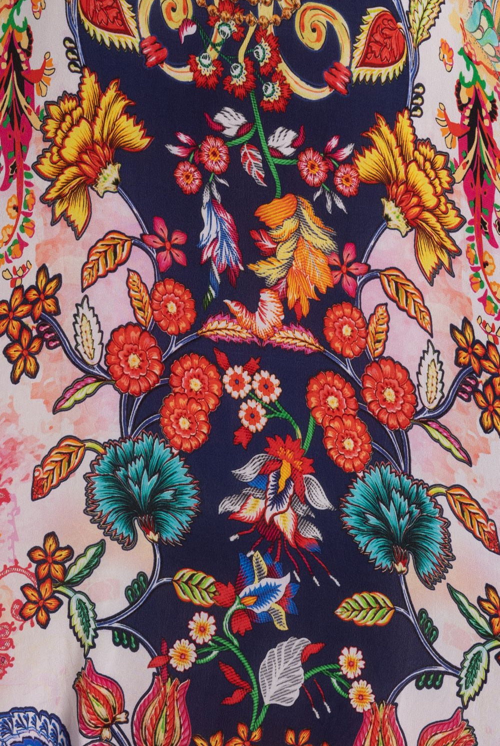 Silvermaple Collection - Amber Crystals Dress | Floral Harmony - Dress - Silvermaple Boutique