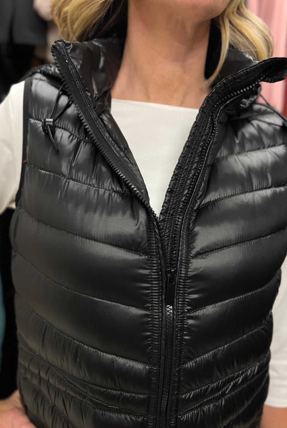 Silvermaple Collection - Down Filled Puffer Vest | Black - Jacket - Silvermaple Boutique