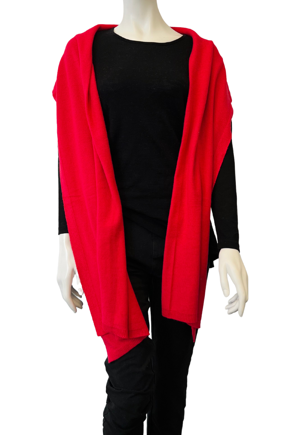 Silvermaple Collection - Amelie Wrap Large | Red - Scarves & Wraps - Silvermaple Boutique