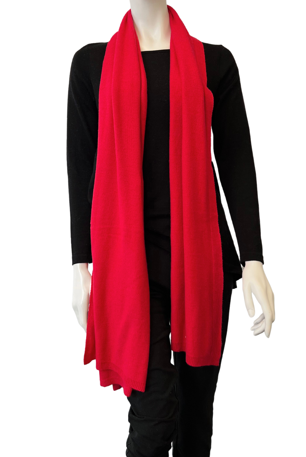 Silvermaple Collection - Amelie Wrap Large | Red - Scarves & Wraps - Silvermaple Boutique