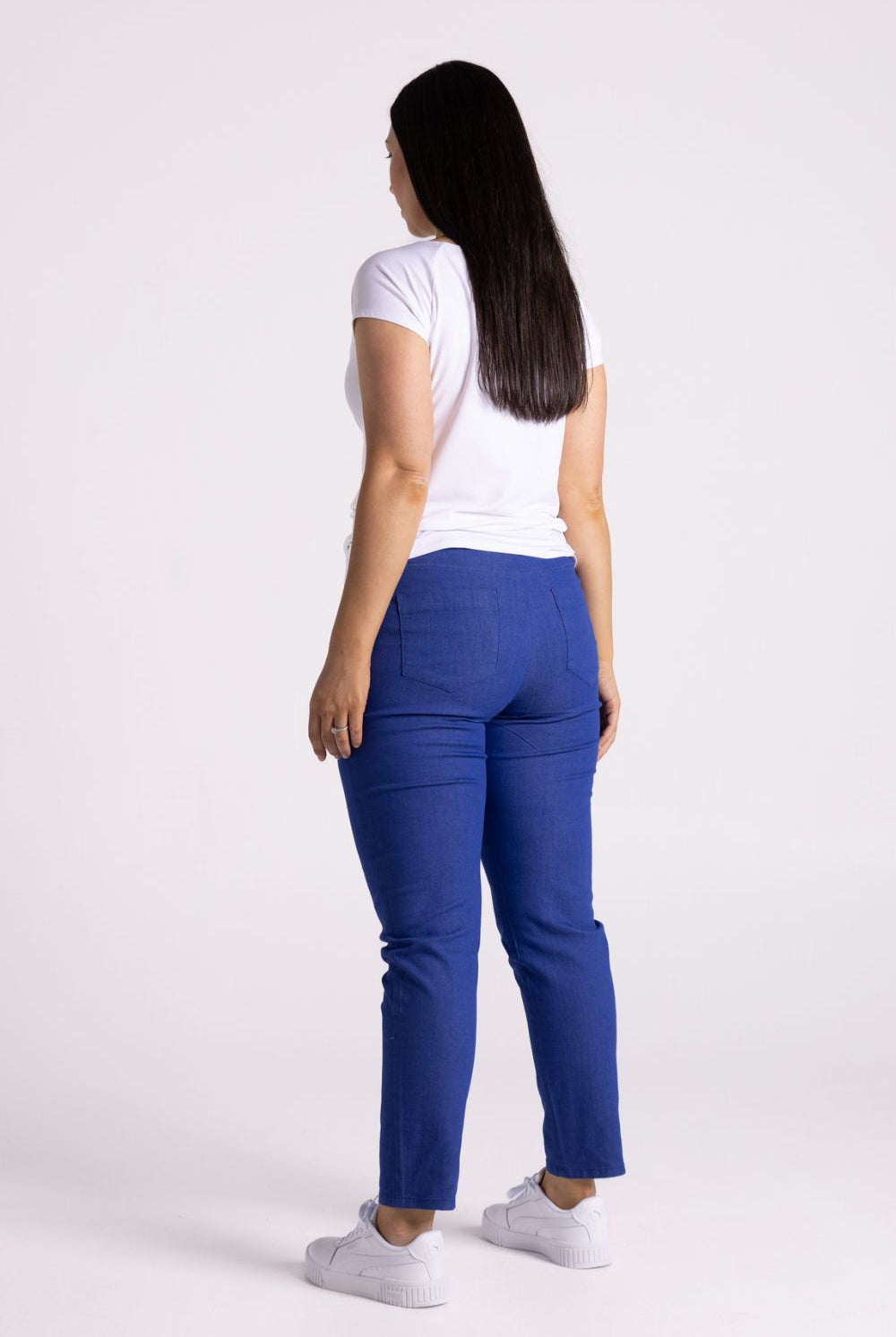 Silvermaple Collection - Kate 7/8 Pant | Sapphire - Pants - Silvermaple Boutique