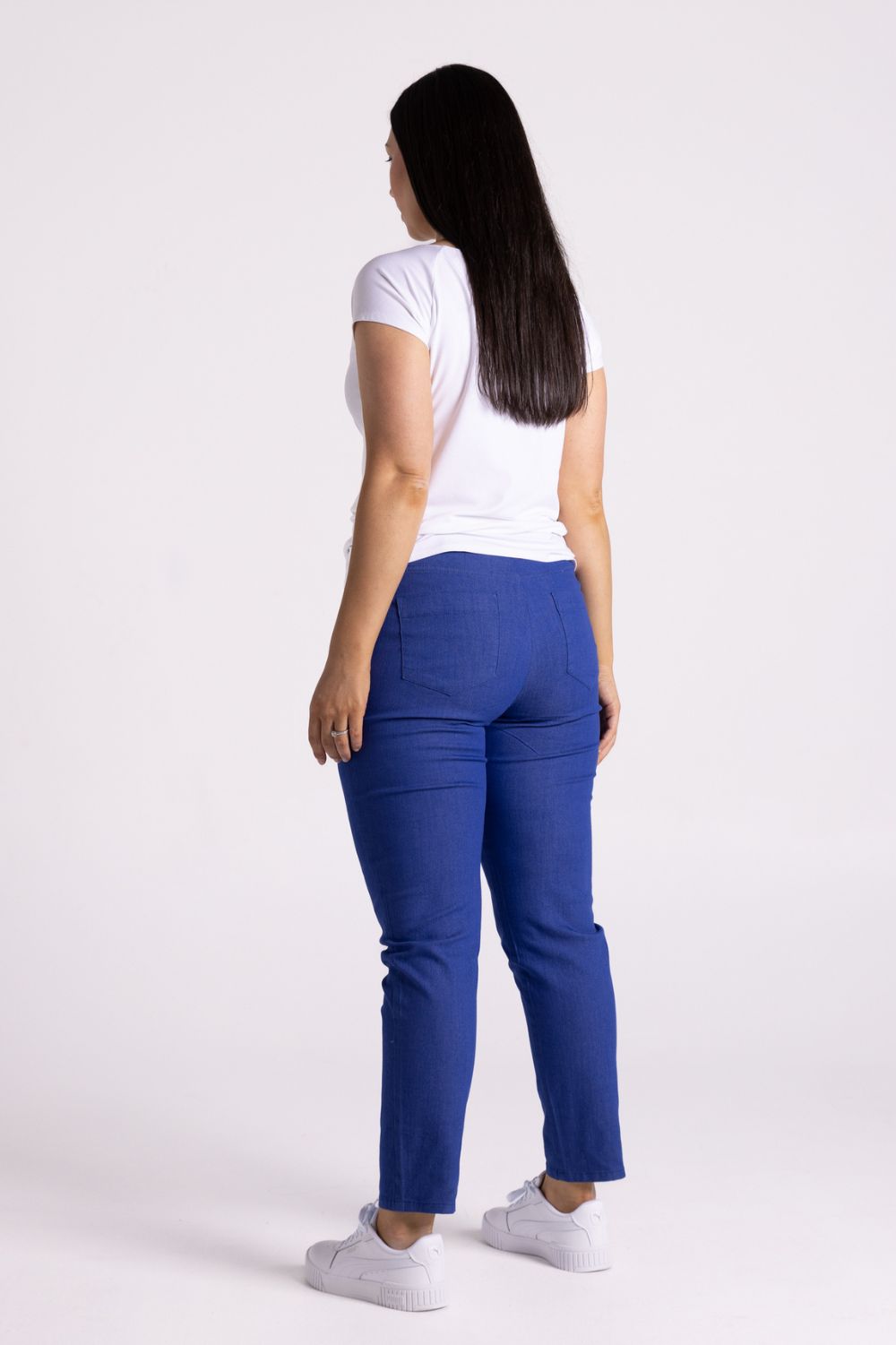 Silvermaple Collection - Kate 7/8 Pant | Sapphire - Pants - Silvermaple Boutique