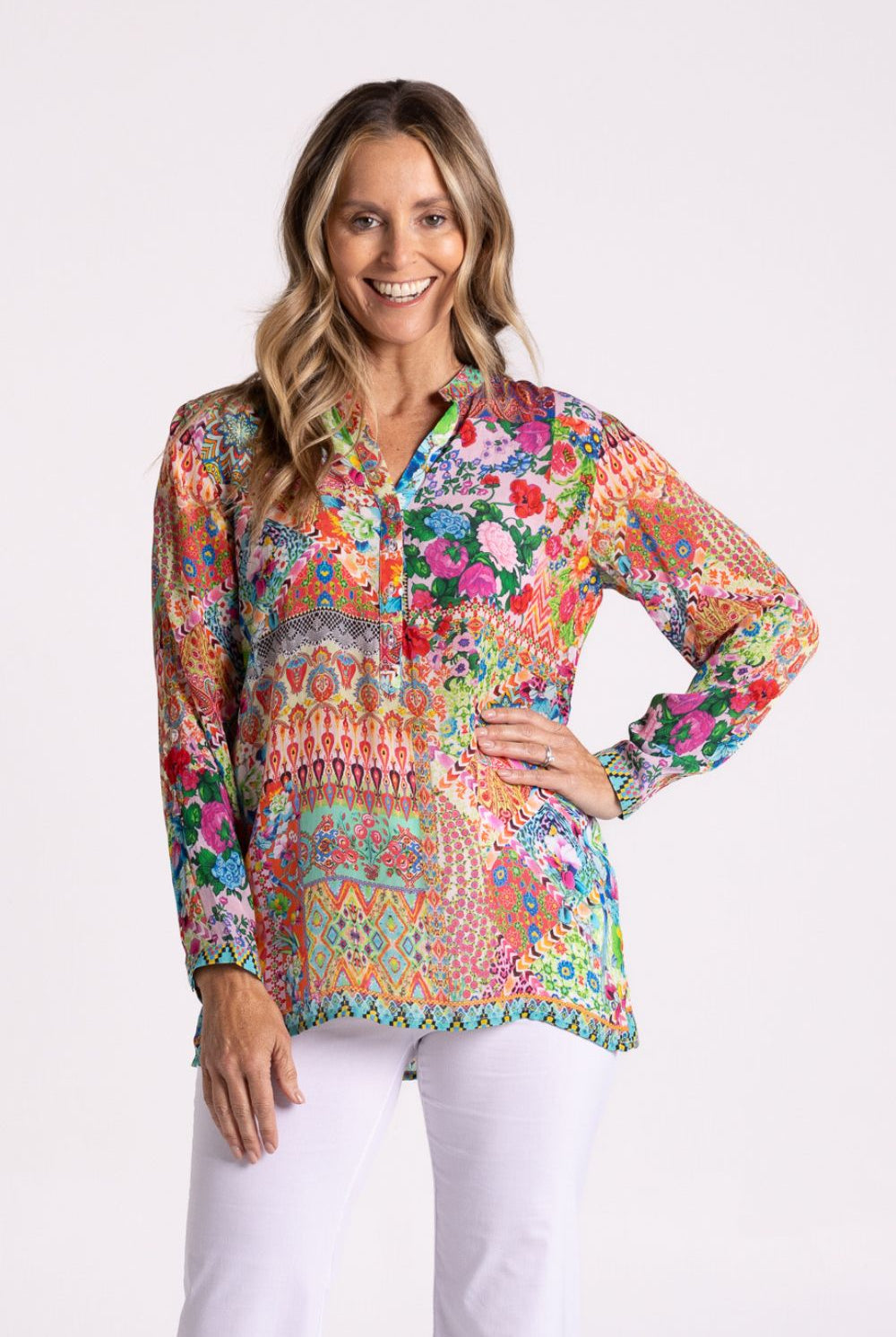 Silvermaple Collection - Claudia Shirt | Leo Rose - Shirt - Silvermaple Boutique