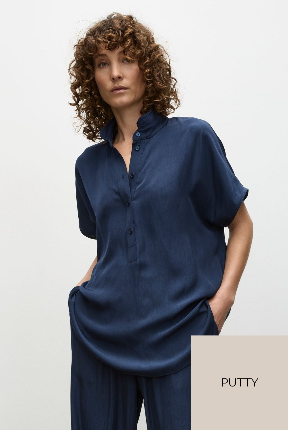 Mela Purdie - Tab Stand Shell | Putty - Top - Silvermaple Boutique