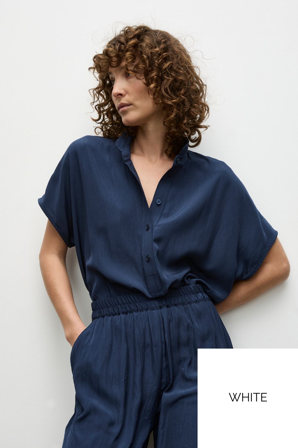 Mela Purdie - Tab Stand Shell | White - Top - Silvermaple Boutique