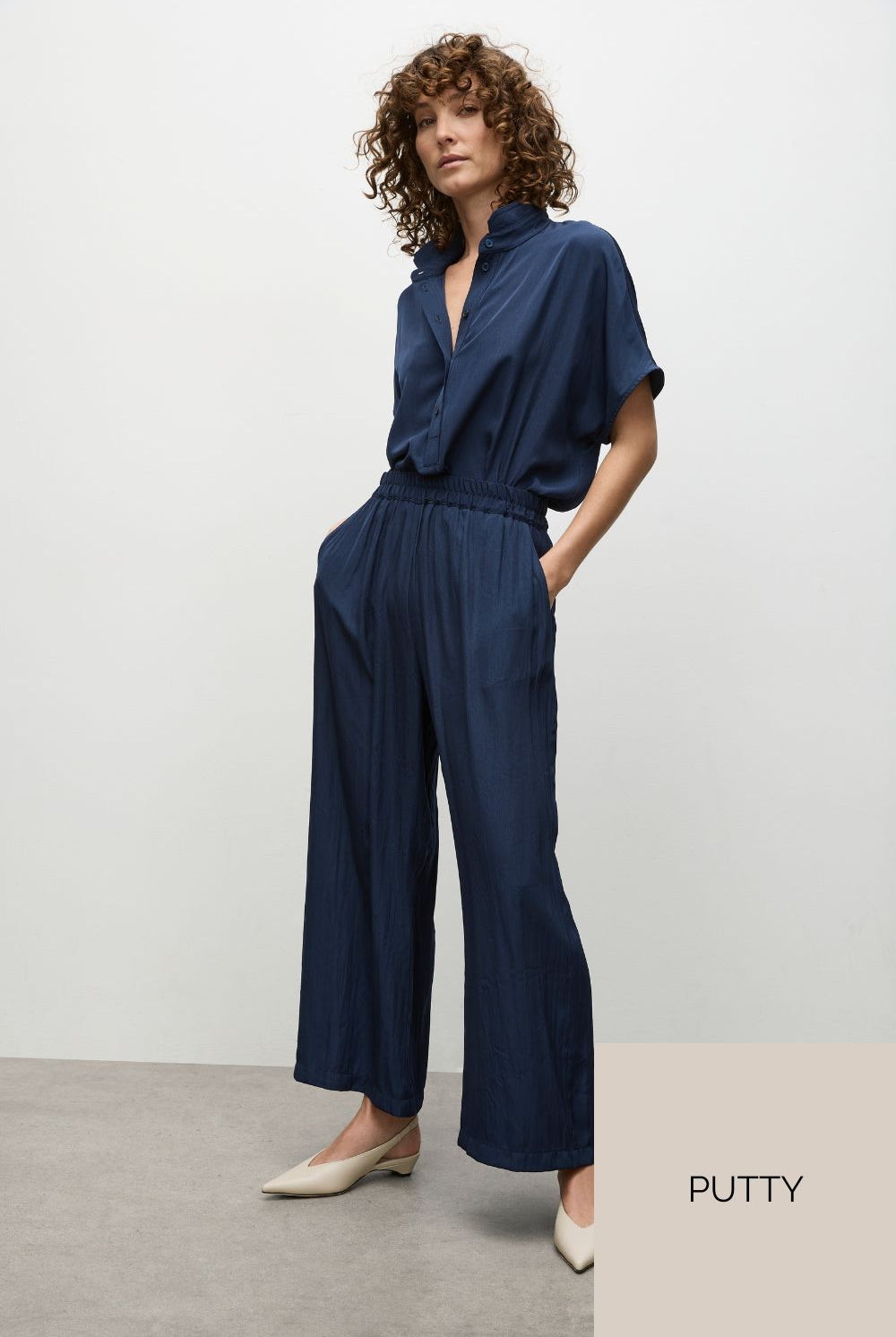 Mela Purdie - Tab Stand Shell | Putty - Top - Silvermaple Boutique