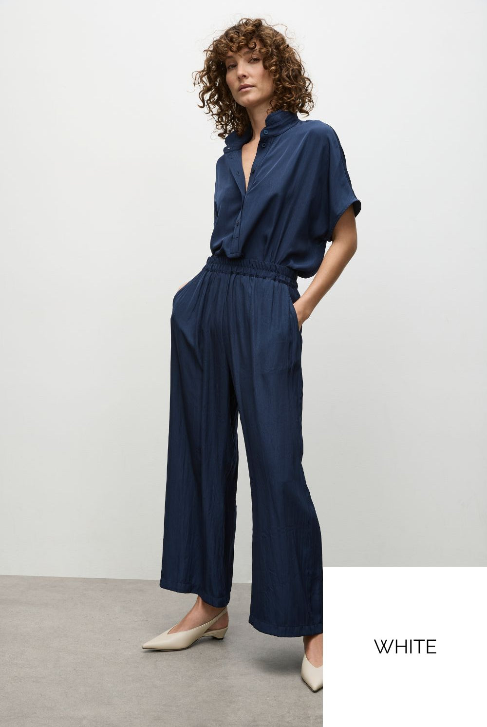 Mela Purdie - Tab Stand Shell | White - Top - Silvermaple Boutique