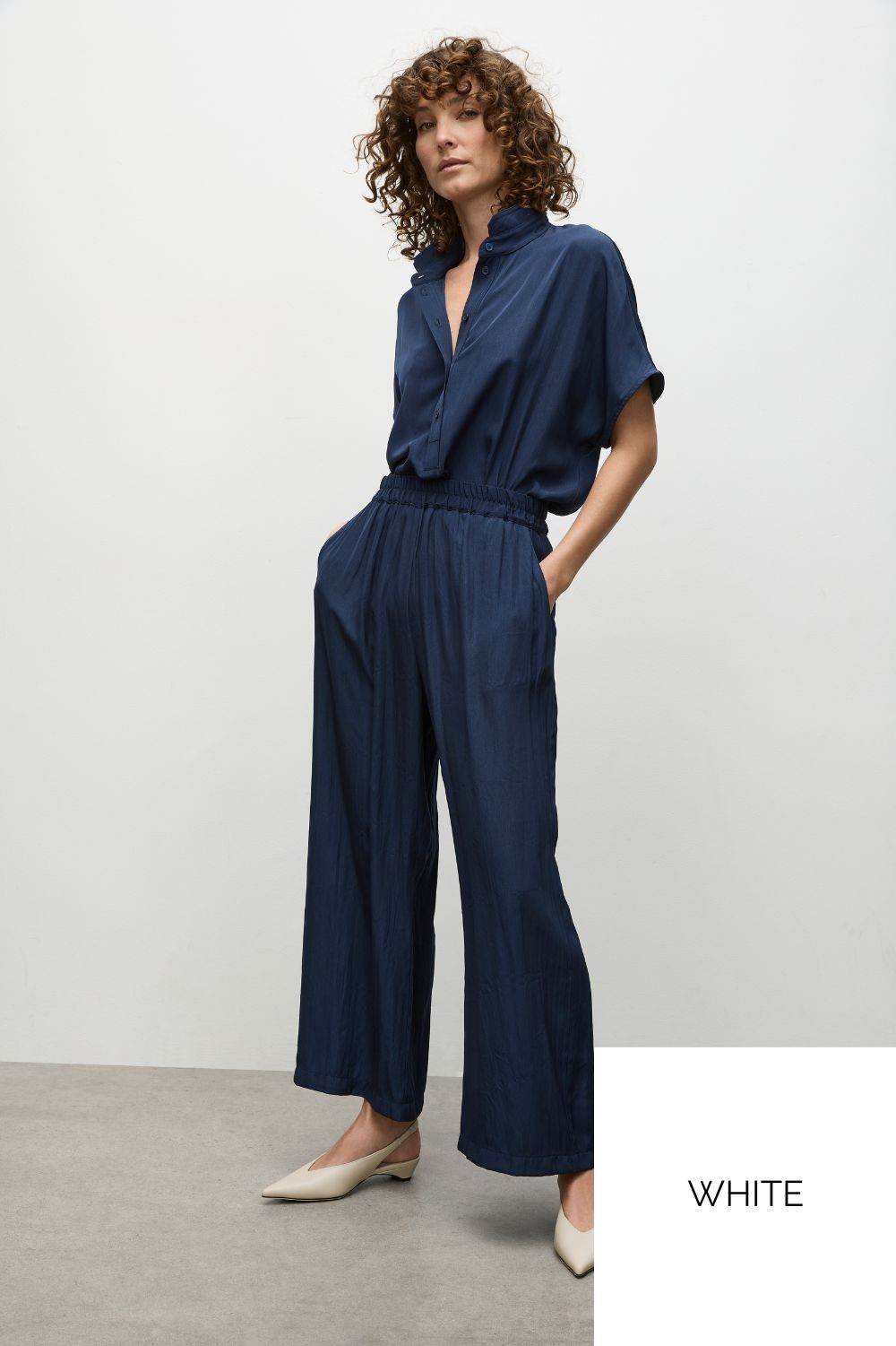 Mela Purdie - Tab Stand Shell | White - Top - Silvermaple Boutique