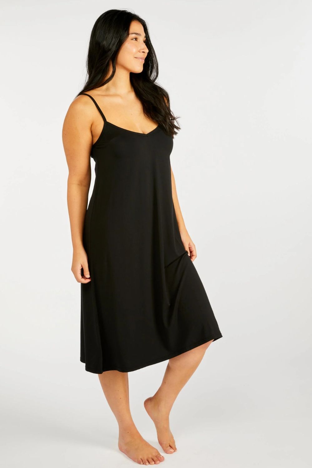 Tani - Amy Slip | Black - Dress - Silvermaple Boutique