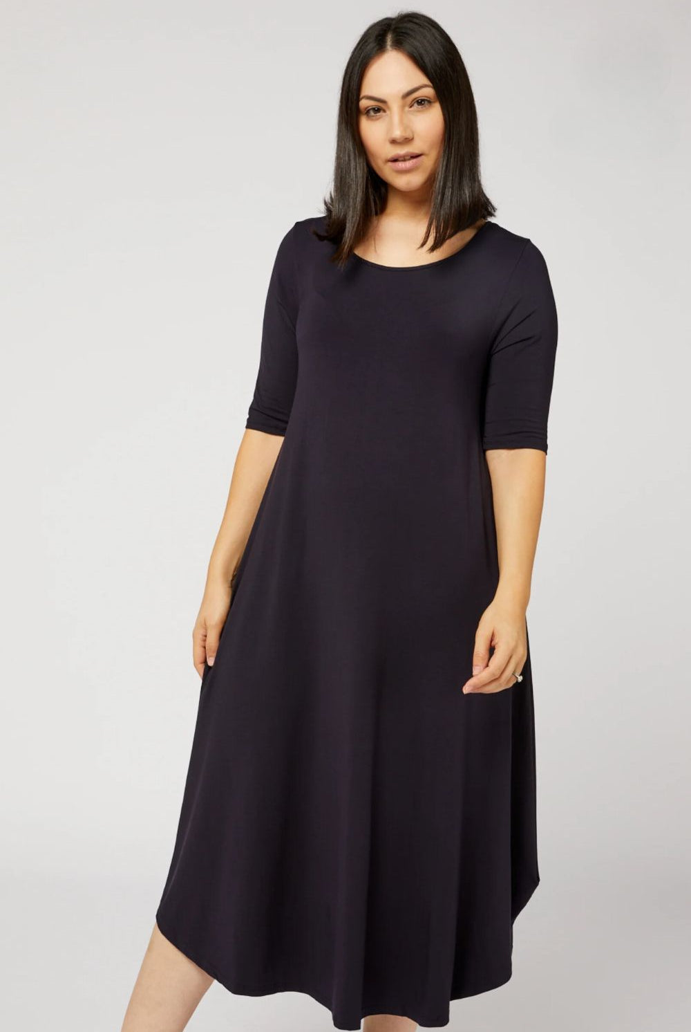 Tani - Original Tri Dress | Navy - Dress - Silvermaple Boutique