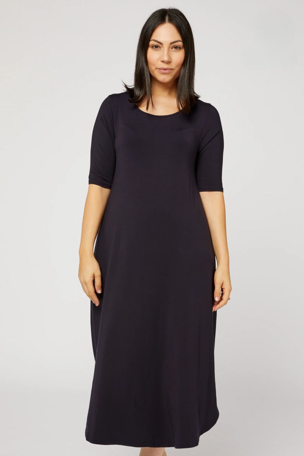 Tani - Original Tri Dress | Navy - Dress - Silvermaple Boutique