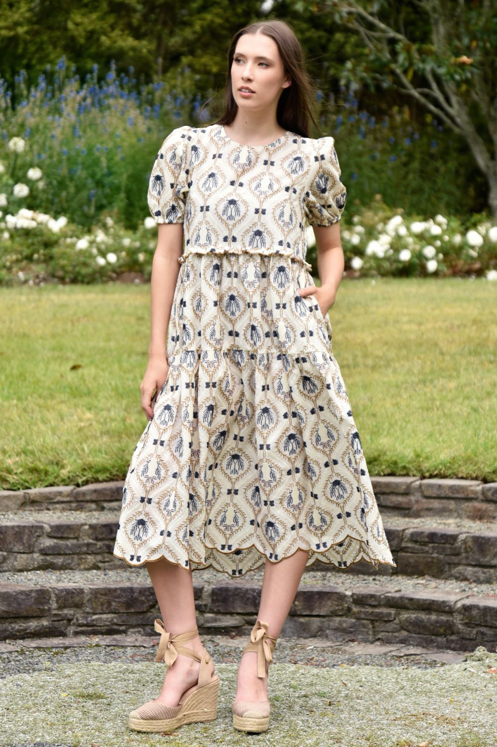 Trelise Cooper - Dreaming Of Spring Dress | Ivory Embroidery - Dress - Silvermaple Boutique
