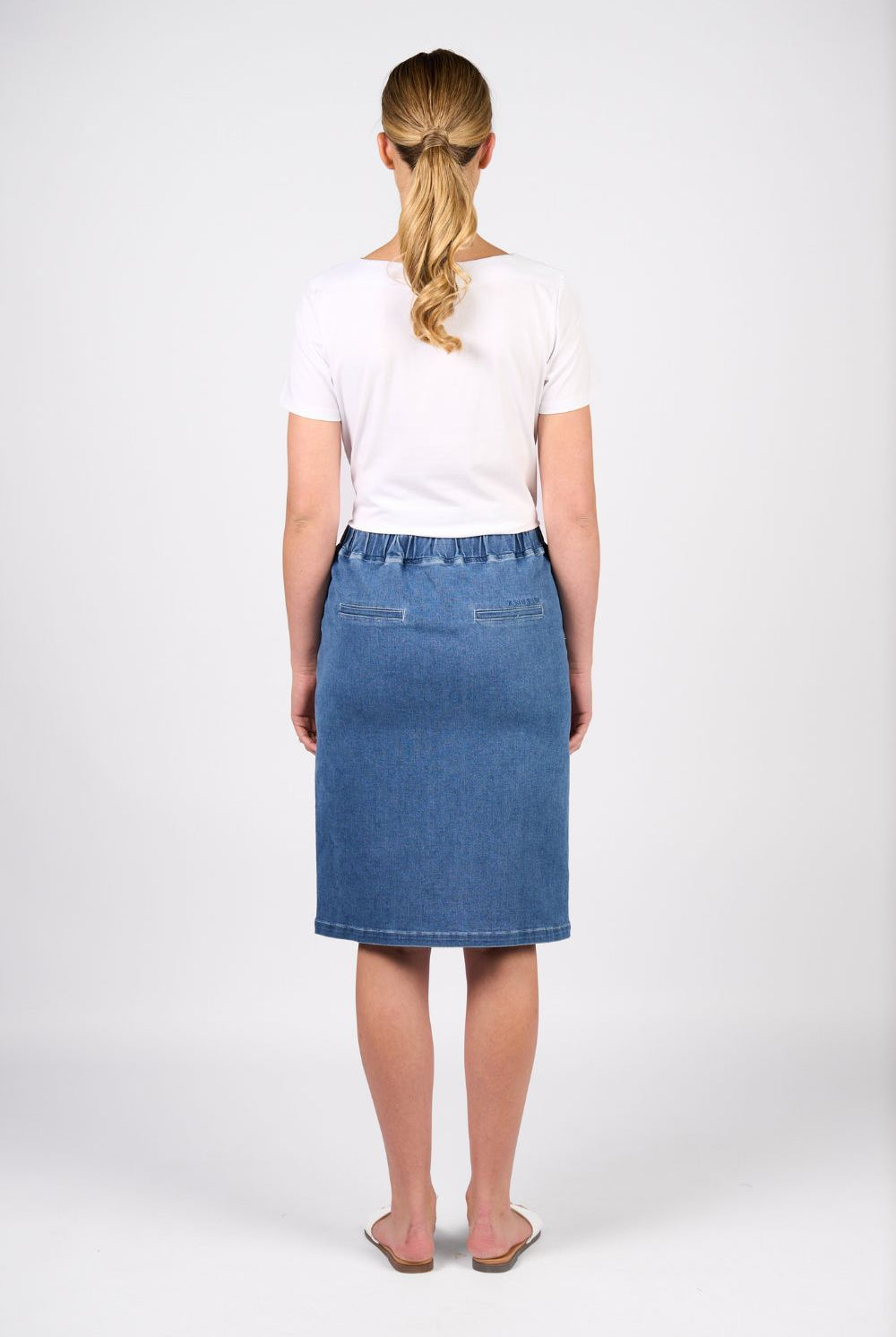 Vassalli - Denim Skirt | Blue Hue - Skirt - Silvermaple Boutique