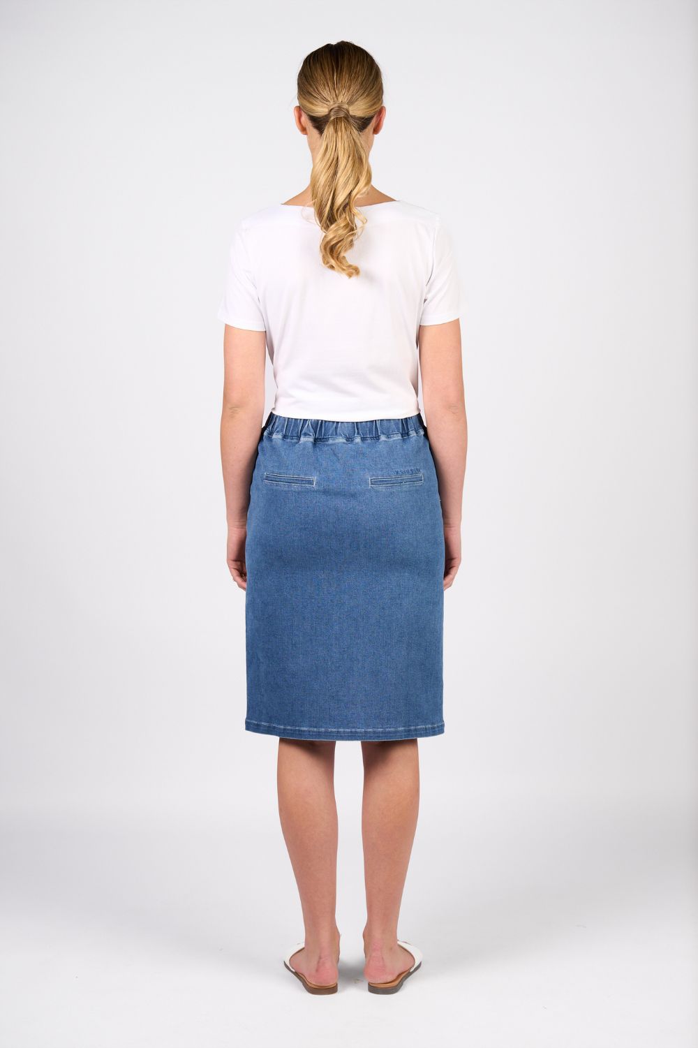 Vassalli - Denim Skirt | Blue Hue - Skirt - Silvermaple Boutique