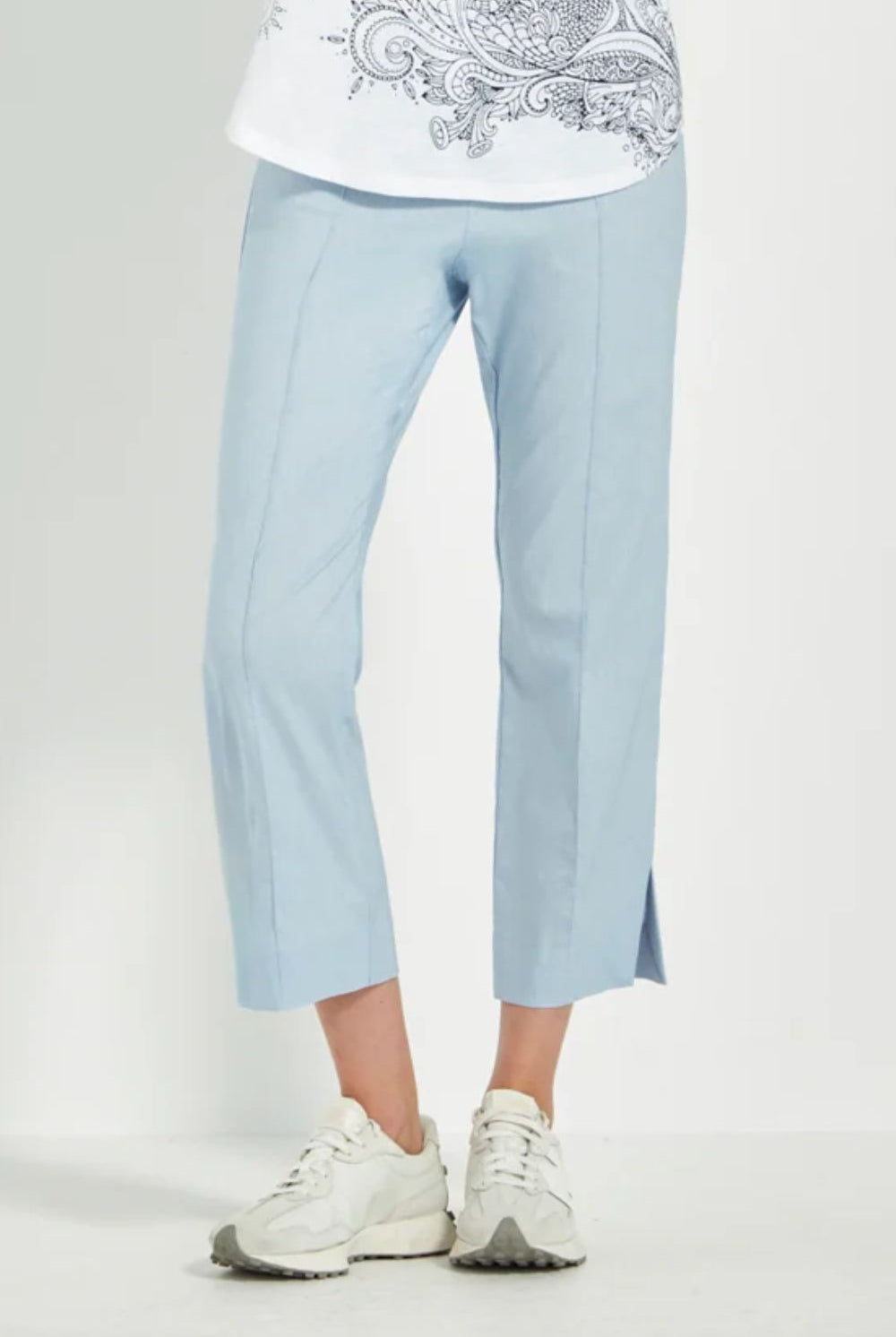 Verge - Verge Acrobat 7/8 Pant | Chambray - Pants - Silvermaple Boutique