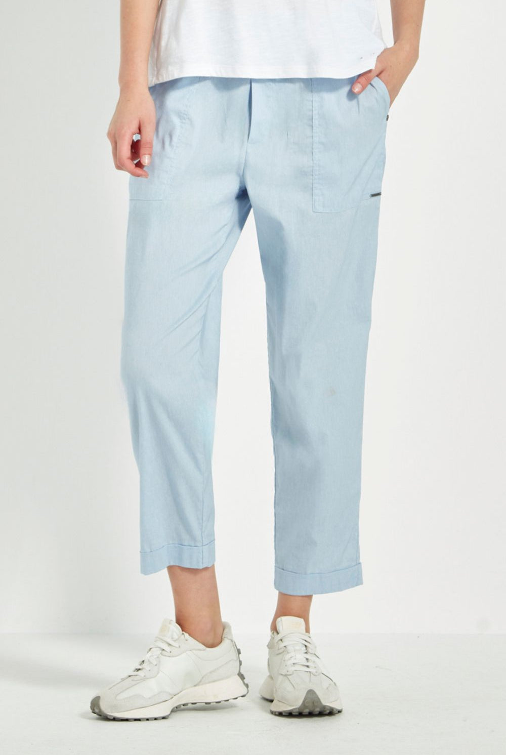 Verge - Verge Acrobat Essex Pant | Chambray - Pants - Silvermaple Boutique