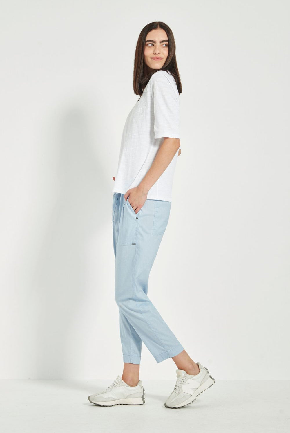 Verge - Verge Acrobat Essex Pant | Chambray - Pants - Silvermaple Boutique