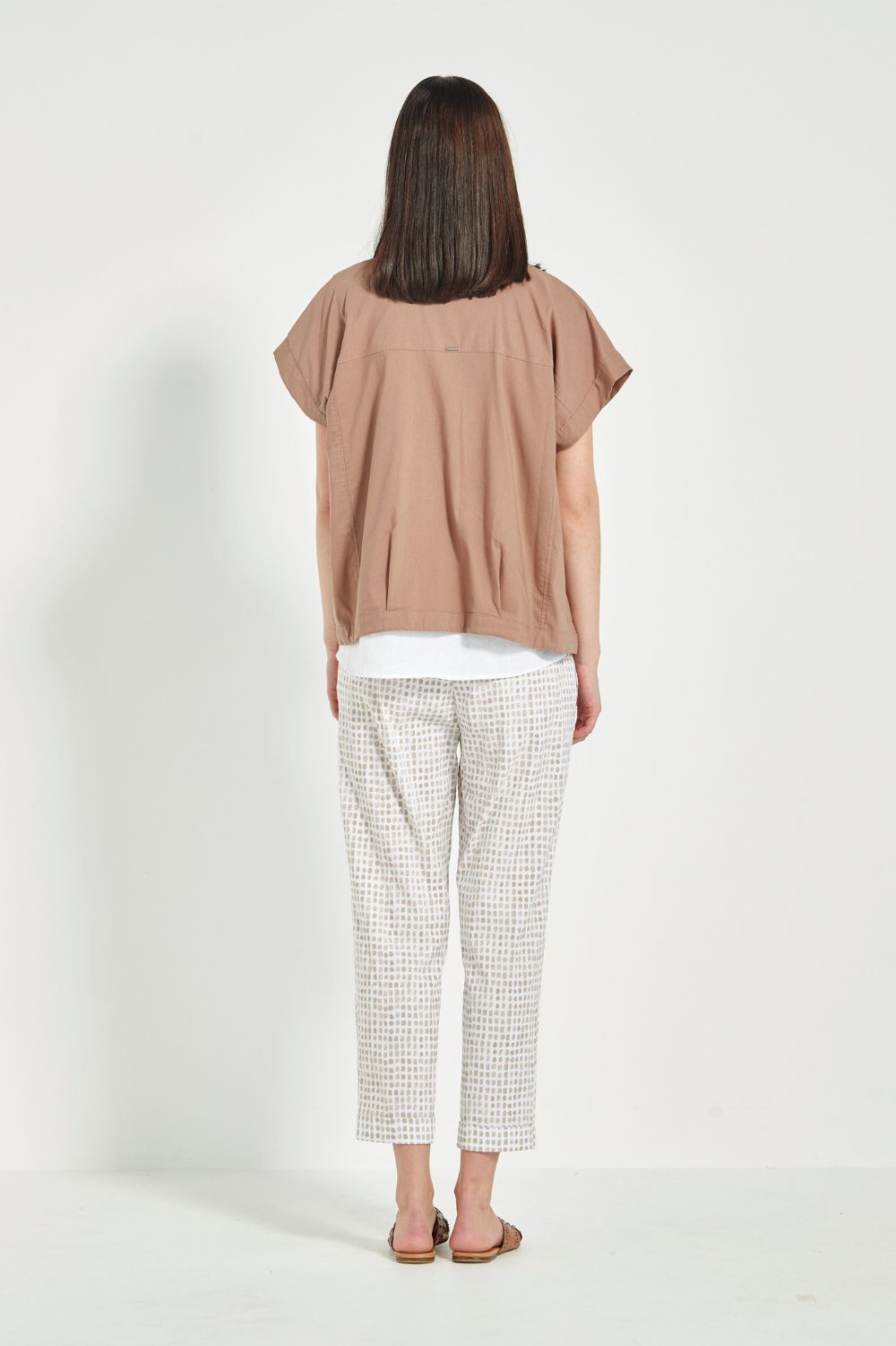 Verge - Verge Acrobat Tile Pant | Bark - Pants - Silvermaple Boutique