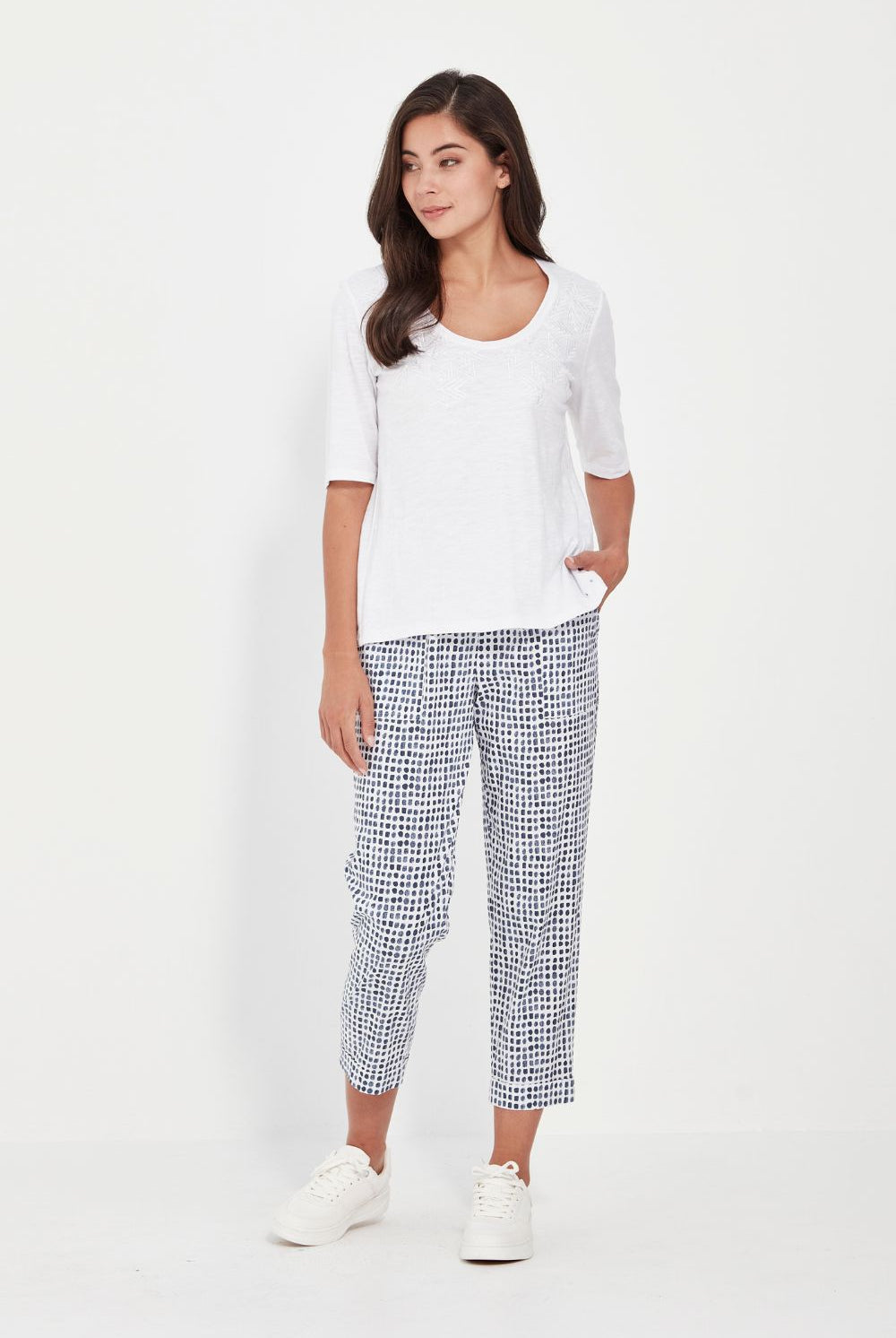 Verge - Verge Acrobat Tile Pant | Denim - Pants - Silvermaple Boutique