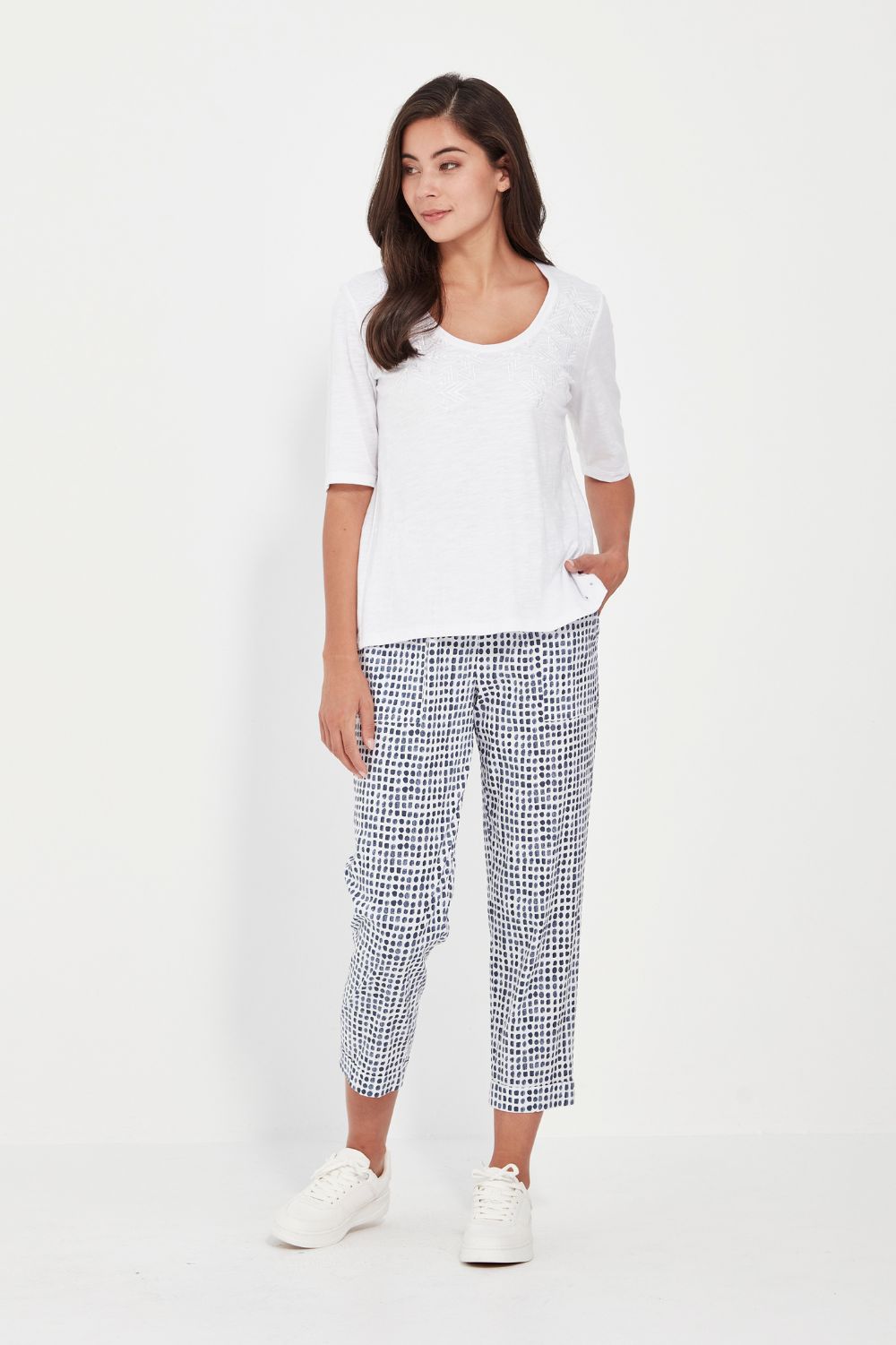 Verge - Verge Acrobat Tile Pant | Denim - Pants - Silvermaple Boutique