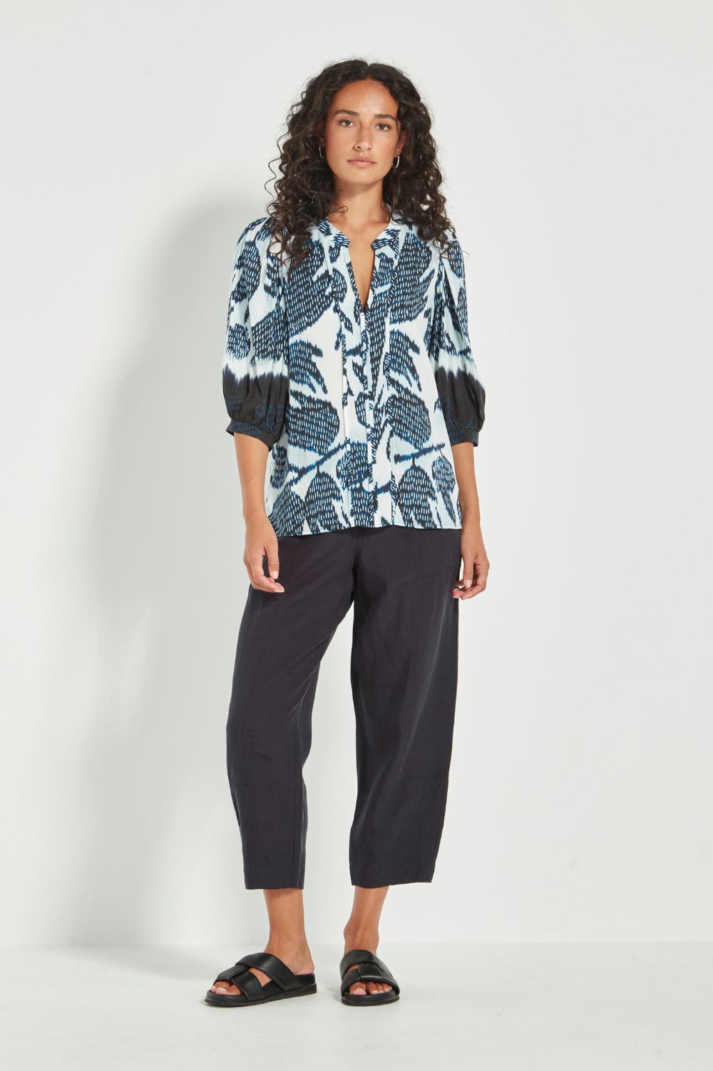 Verge - Verge Dynasty Top | Print - Top - Silvermaple Boutique