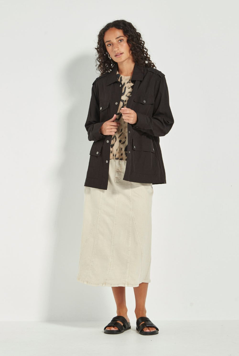 Verge - Verge Gigi Skirt | Cashew - Skirt - Silvermaple Boutique