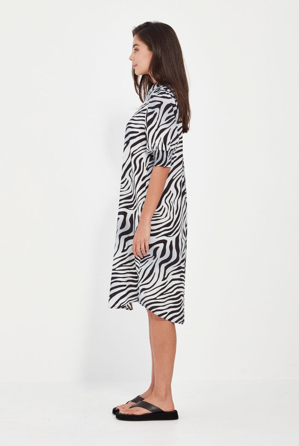 Verge - Verge Julia Dress | Zebra Print - Dress - Silvermaple Boutique