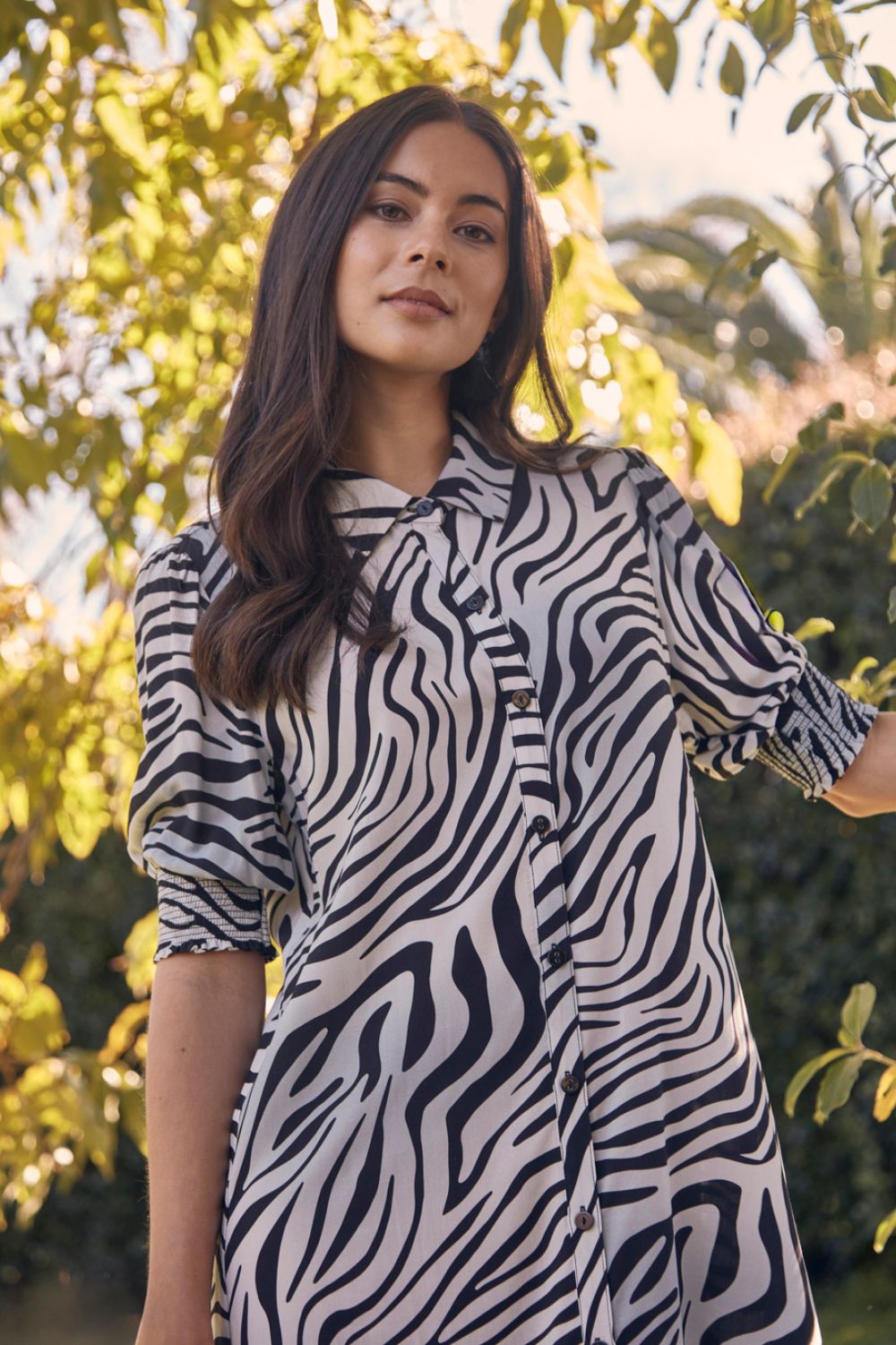 Verge - Verge Julia Dress | Zebra Print - Dress - Silvermaple Boutique
