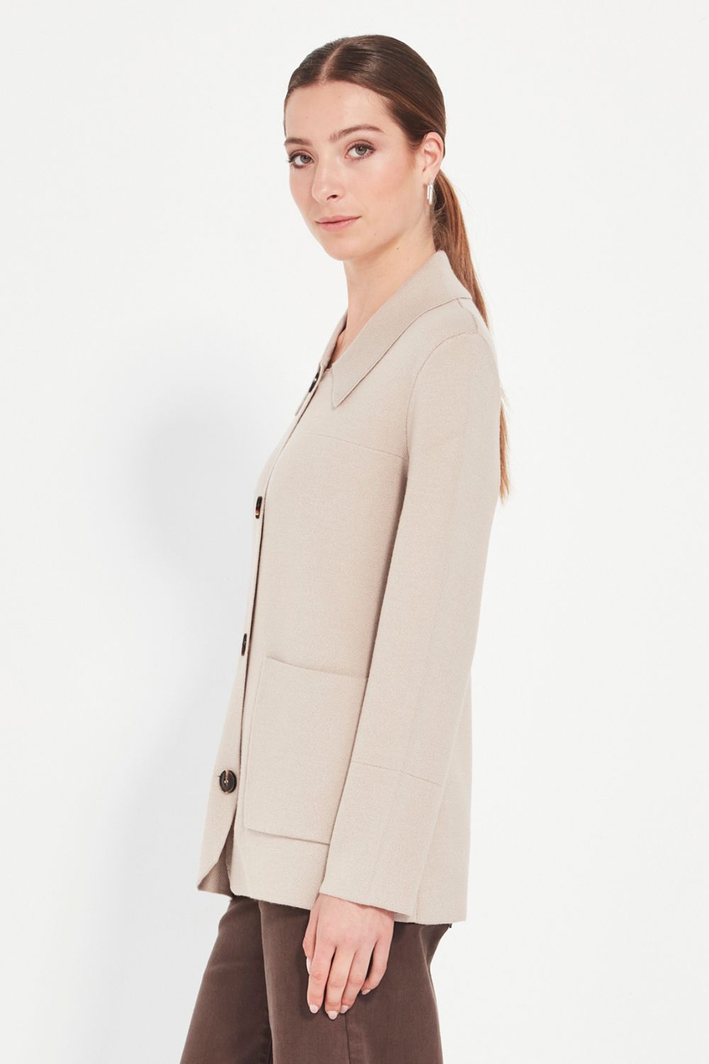 Verge - Verge Kimbel Jacket | Stone - Jacket - Silvermaple Boutique