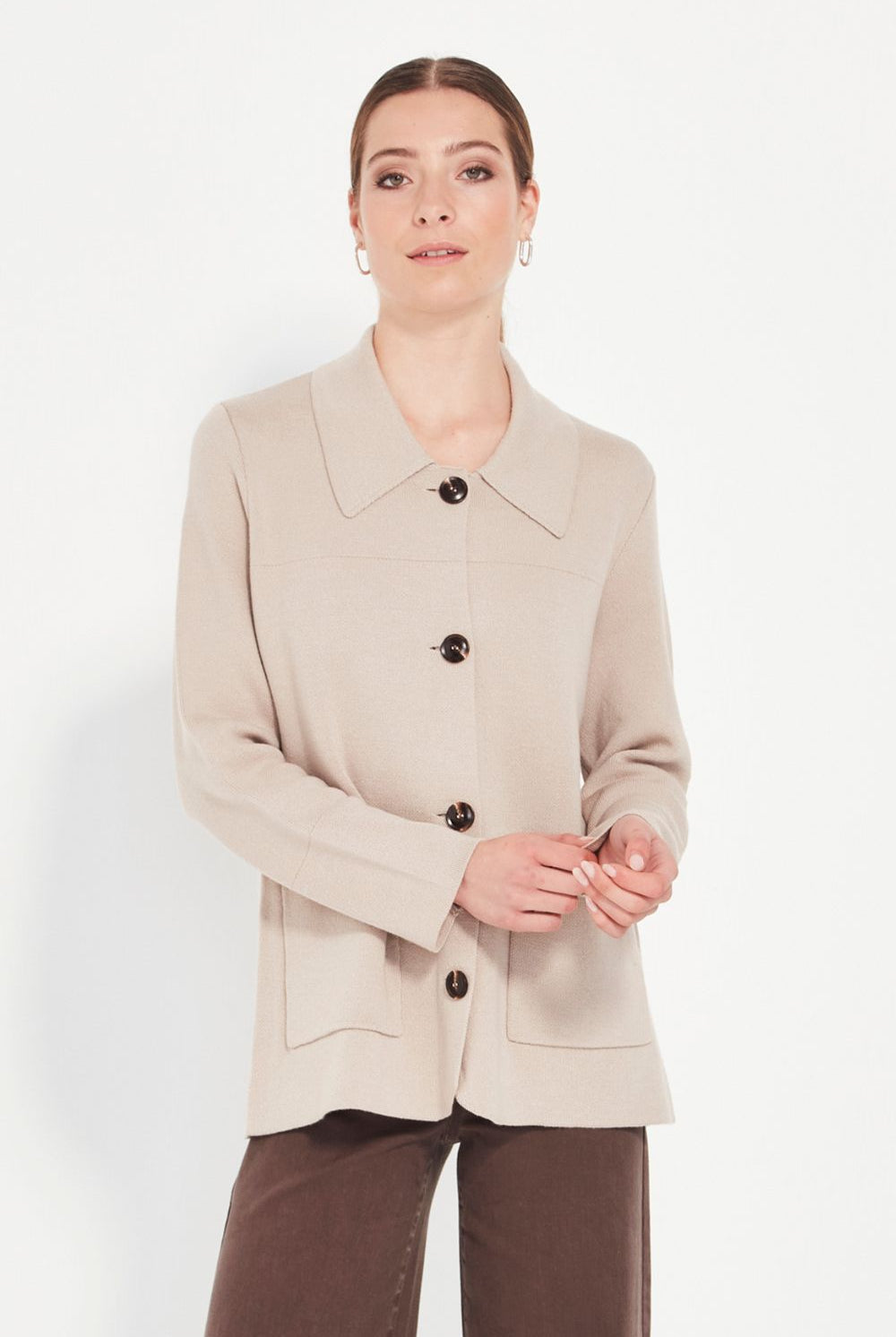 Verge - Verge Kimbel Jacket | Stone - Jacket - Silvermaple Boutique