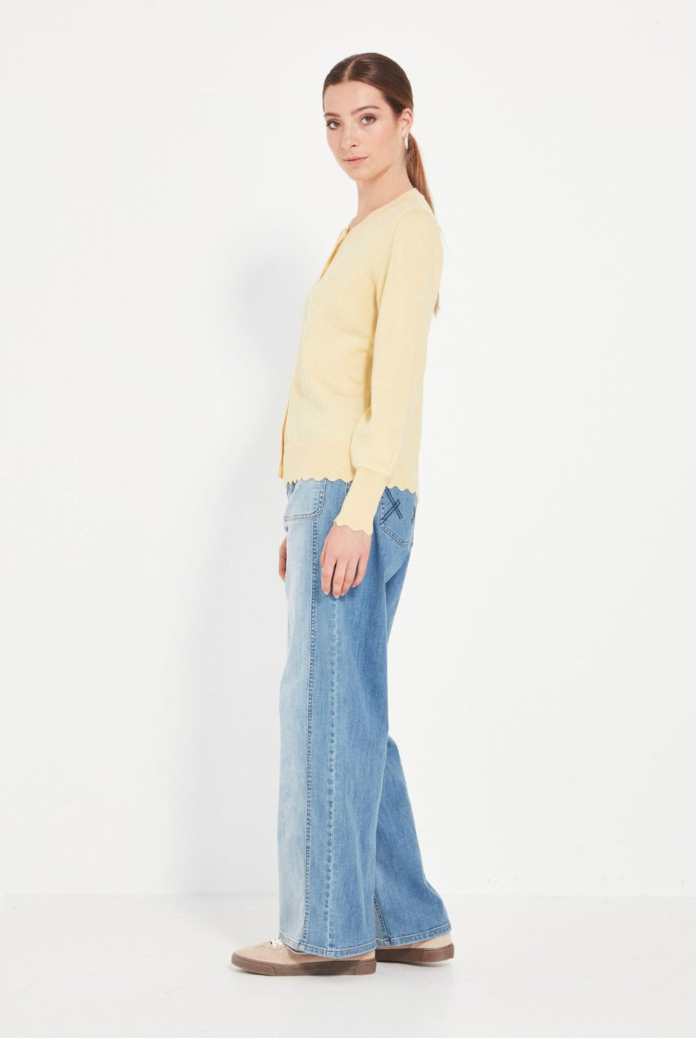 Verge - Verge Marcella Cardi | Lemon Marle - Cardigan - Silvermaple Boutique