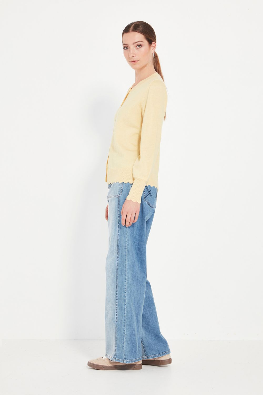 Verge - Verge Marcella Cardi | Lemon Marle - Cardigan - Silvermaple Boutique