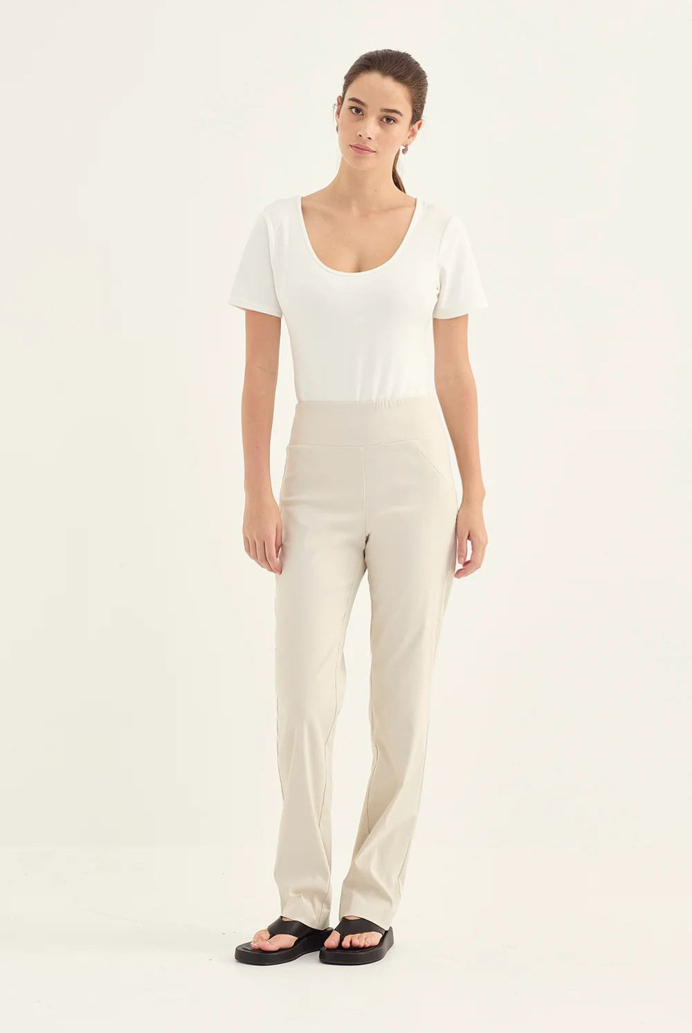 Verge - Verge Premier Pant | Putty - Pants - Silvermaple Boutique
