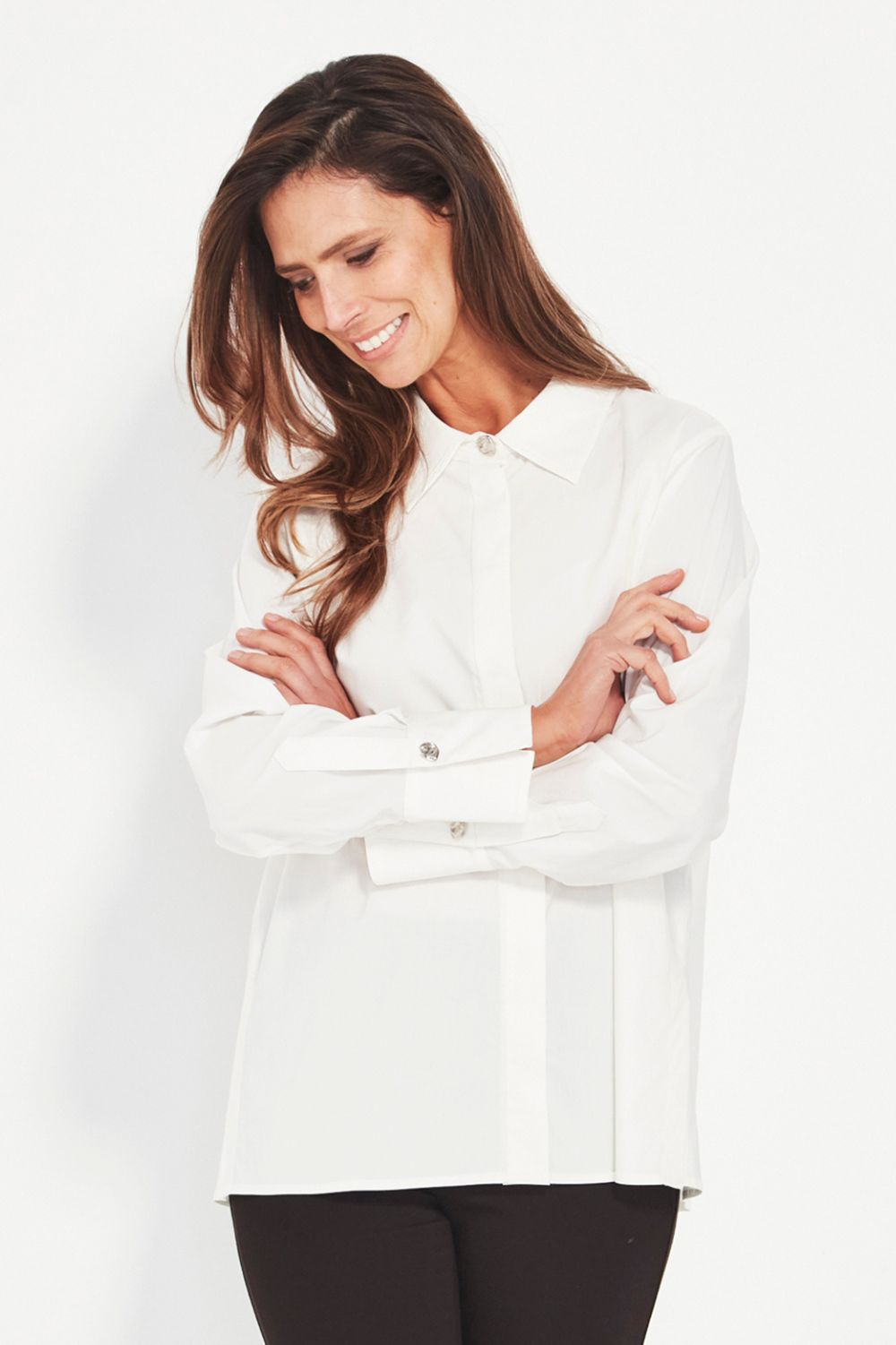 Verge - Verge Roulette Shirt | White - Shirt - Silvermaple Boutique