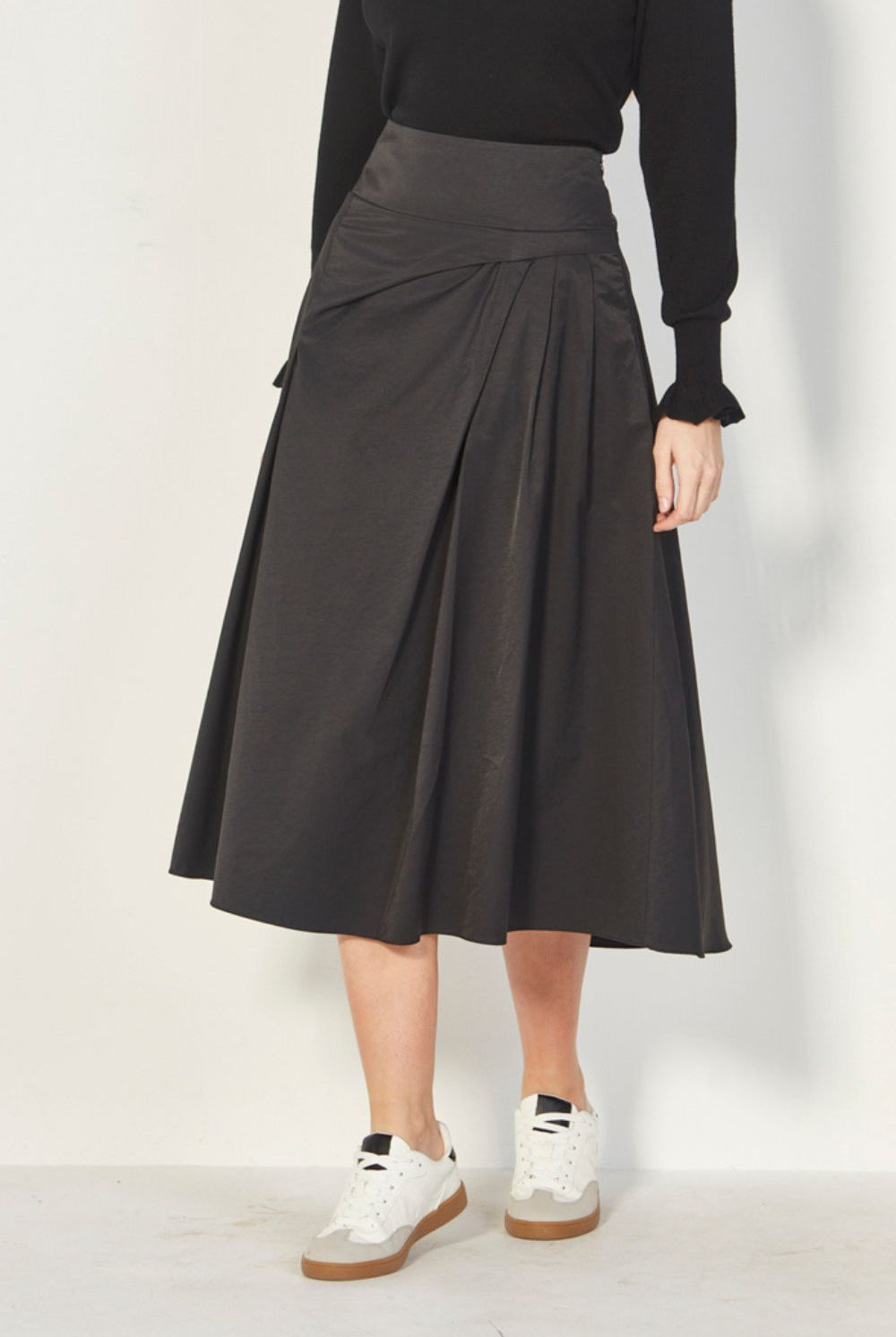 Verge - Verge Stroll Skirt | Black - Skirt - Silvermaple Boutique