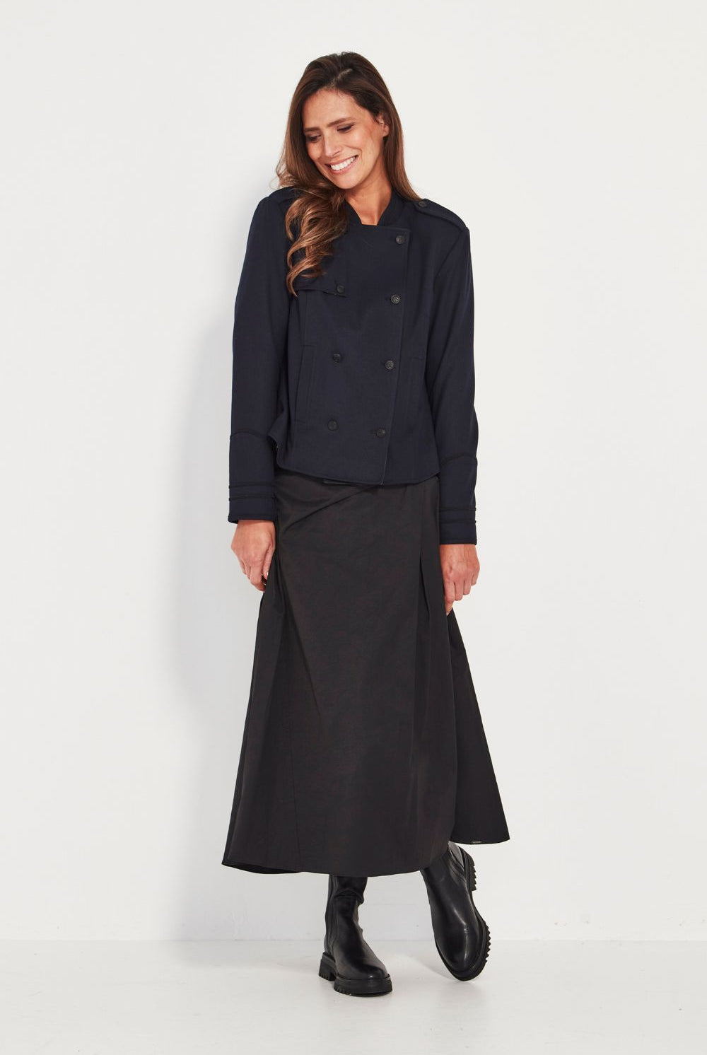 Verge - Verge Stroll Skirt | Black - Skirt - Silvermaple Boutique