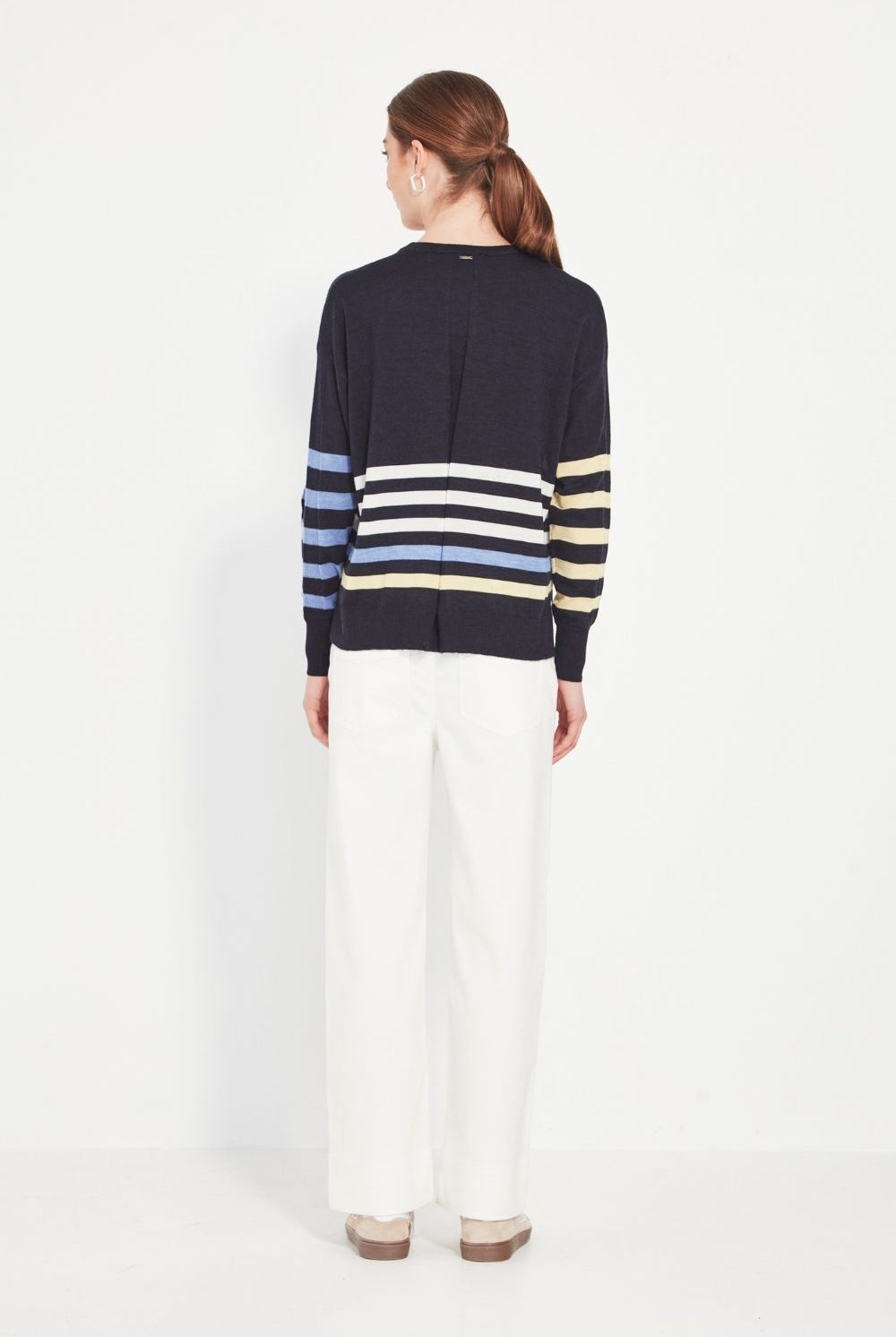 Verge - Verge Thea Sweater | Stripe - Jumper - Silvermaple Boutique